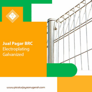 Jual Pagar Brc Electroplating Galvanized Anti Korosi